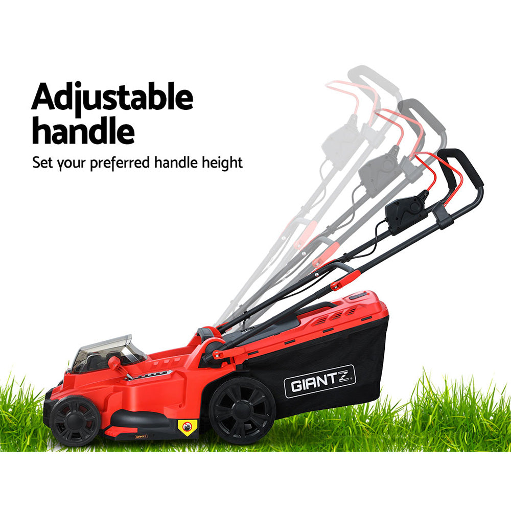 Giantz Lawn Mower 37cm Cutting Width Cordless 40V Electric Lawnmower