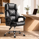 Artiss Executive Office Chair Leather Recliner Black-9