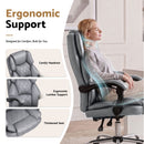 Artiss Executive Office Chair Recliner Grey-6