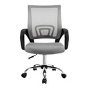 Artiss Mesh Office Chair Mid Back Grey-3