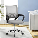 Artiss Mesh Office Chair Mid Back Grey-8