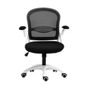Artiss Mesh Office Chair Mid Back Black-3