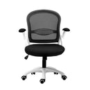 Artiss Mesh Office Chair Mid Back Black-3