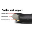 Artiss Mesh Office Chair Mid Back Black-6