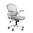 Artiss Mesh Office Chair Mid Back Grey-1