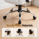 Artiss Executive Office Chair Leather Tilt White-7