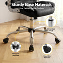 Artiss Executive Office Chair Leather Tilt Black-8