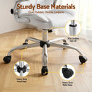 Artiss Executive Office Chair Leather Tilt White-8