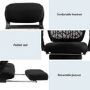 Artiss Mesh Office Chair Recliner Black-6