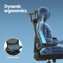 Artiss Ergonomic Office Chair Mesh Chairs Black-5