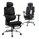 Artiss Ergonomic Office Chair Footrest Black-1
