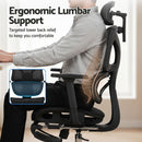 Artiss Ergonomic Office Chair Footrest Black-4