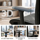 Artiss Ergonomic Office Chair Footrest Black-7
