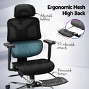 Artiss Ergonomic Office Chair Footrest Black-4