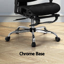 Artiss Ergonomic Office Chair Footrest Black-6
