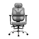Artiss Ergonomic Office Chair Footrest Grey-3