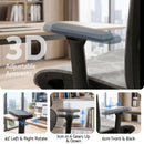 Artiss Ergonomic Office Chair Footrest Grey-7