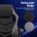 Artiss Gaming Office Chair Computer Chairs Grey-4