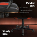 Artiss Gaming Office Chair Computer Executive Racing Chairs High Back Orange-6