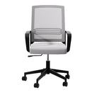 Artiss Mesh Office Chair Computer Gaming Desk Chairs Work Study Mid Back Grey-3