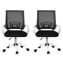 Artiss 2x Office Chair Mesh Computer Gaming Desk Chairs Work Study Mid Back-3