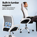 Artiss 2x Office Chair Mesh Computer Gaming Desk Chairs Work Study Mid Back-5