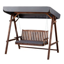Gardeon Wooden Swing Chair Garden Bench Canopy 3 Seater Outdoor Furniture-8