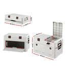 Gardeon 40L Outdoor Storage Box Foldable Camping Collapsible Bins Organizer-2