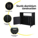 Gardeon Outdoor Storage Cabinet Box Garage Wicker Shed Tools Shelf Chest Garden-7