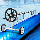 Aquabuddy Pool Cover 500 Micron 8x4.2m Blue Swimming Pool Solar Blanket 5.5m Roller-7