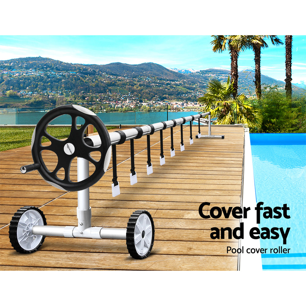 Aquabuddy Pool Cover Roller 5.5m Adjustable Swimming Pool Solar Blanket Reel