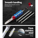 Giantz 4 Stroke Pole Chainsaw Petrol Hedge Trimmer Tree Pruner 12'' 9 In 1-4