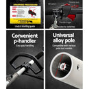 Giantz 4 Stroke Pole Chainsaw Petrol Hedge Trimmer Tree Pruner 12'' 7 In 1-4
