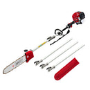 Giantz Pole Chainsaw Petrol 2 Stroke Tree Pruner Long Reach Saw 12 Inch Bar-1