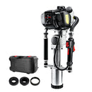 Giantz Petrol Post Driver 38CC 4-Stroke Rammer Pile Star Picket Fence Hole Black-1