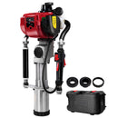 Giantz Petrol Post Driver 38CC 4-Stroke Rammer Pile Star Picket Fence Hole Drive Red-1