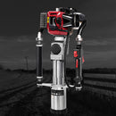 Giantz Petrol Post Driver 2-Stroke 32.7CC Rammer Pile Star Picket Fence Hole Red-8