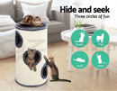i.Pet Cat Tree 70cm Scratching Post Tower Scratcher Trees Wood Condo House Toys-6
