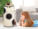 i.Pet Cat Tree 70cm Scratching Post Tower Scratcher Trees Wood Condo House Toys-8