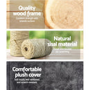 i.Pet Cat Tree 171cm Tower Scratching Post Scratcher Wooden Condo House Bed Toys-4