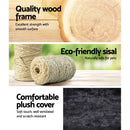 i.Pet Cat Tree 140cm Tower Scratching Post Scratcher Trees Toys Condo Bed Grey-4