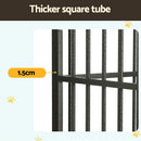 i.Pet Dog Cage Crate Large Puppy Cat Anti-Bite Pet Kennel Wheels w/Tray Metal-4