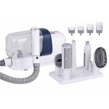 i.Pet Pet Grooming Kit Vacuum Dog Cat Hair Dryer Remover Clipper Brushes Cleaning - 0