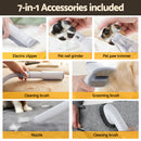 i.Pet Pet Grooming Kit Vacuum Dog Cat Hair Dryer Remover Clipper Brushes Cleaning-5