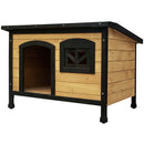 i.Pet Dog Kennel Extra Large Wooden Outdoor Indoor Puppy Pet House Cabin Crate Weatherproof-1
