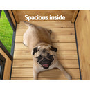 i.Pet Dog Kennel Extra Large Wooden Outdoor Indoor Puppy Pet House Cabin Crate Weatherproof-6