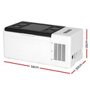 Glacio Camping Fridge 15L Portable Bar Fridges Freezer 12V/24V/240V-2