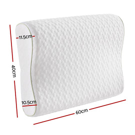 Giselle Memory Foam Pillow Contour Neck - 0
