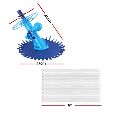 Aqua Buddy Pool Cleaner Automatic Vacuum Swimming Pool Floor Climb Wall 10M - 0
