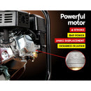 Giantz 2inch High Flow Water Pump - Black & Red-3